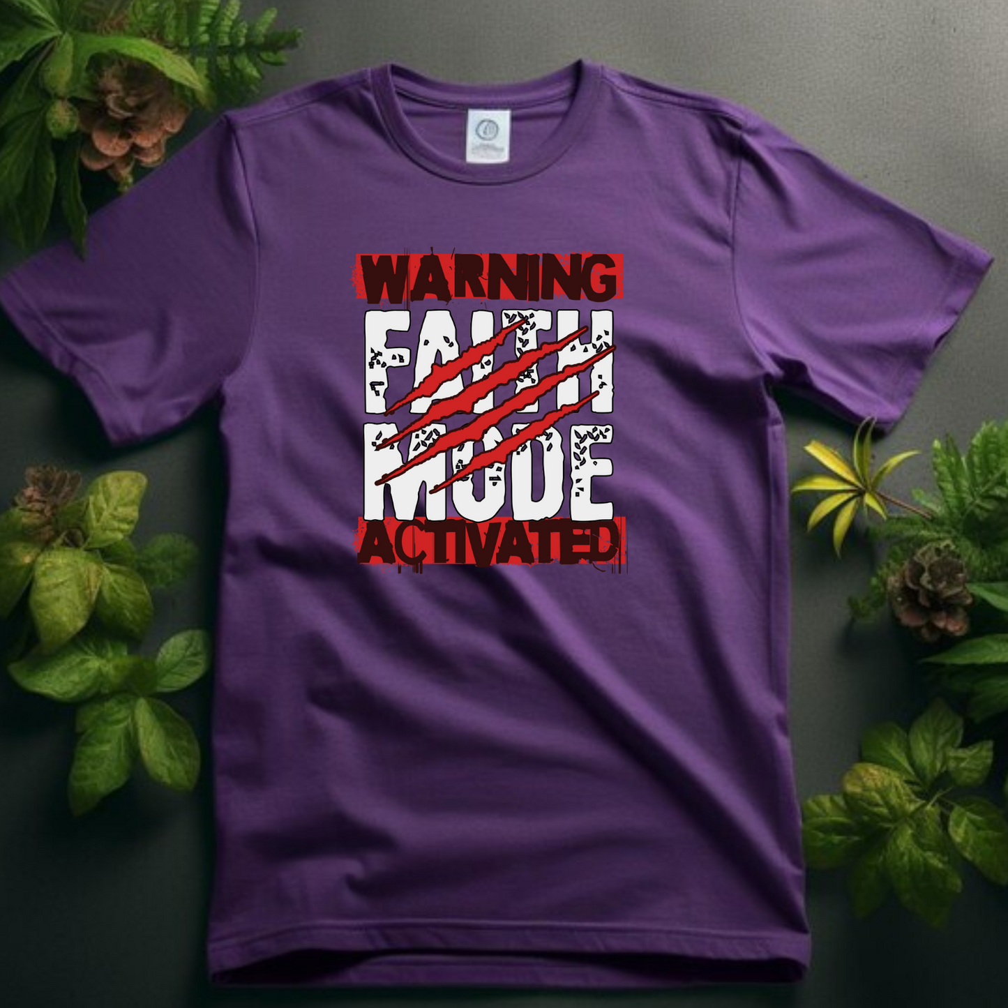 Faith Mode - Activated Christian T-Shirt for Spiritual Power