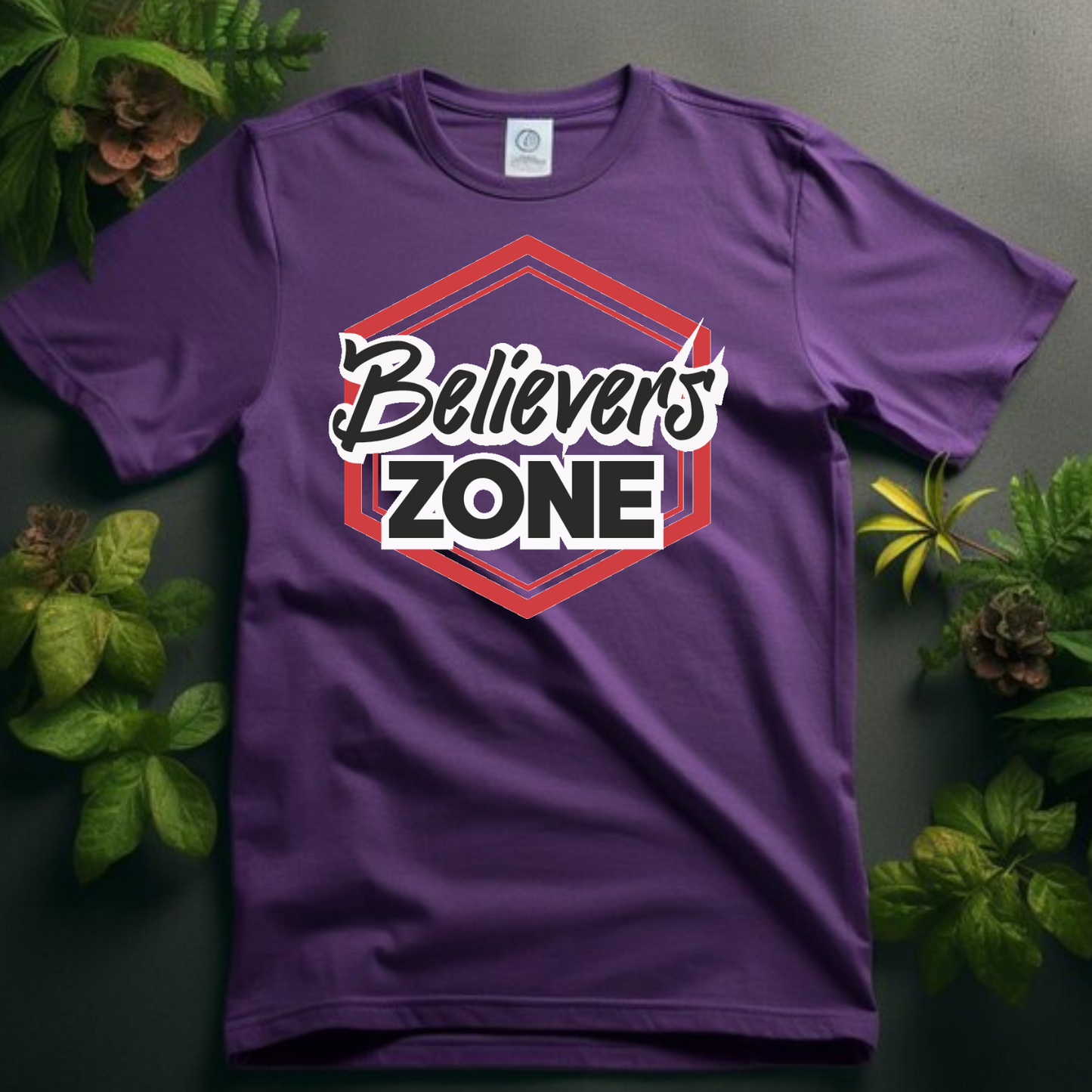 Believers Zone Christian T-Shirt - Faith Community Apparel