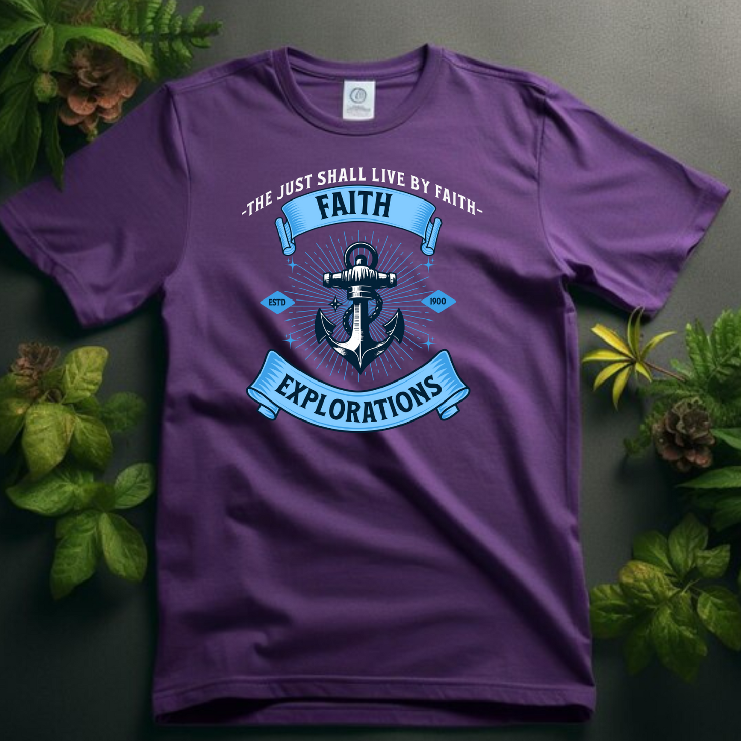 Faith Exploration - Journey Christian T-Shirt for Spiritual Growth