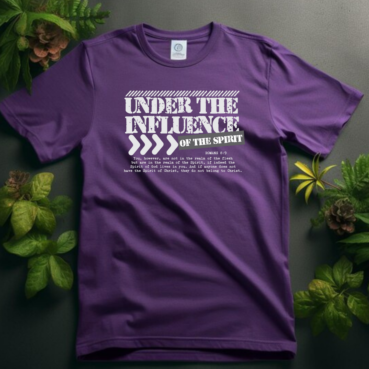 Under the Influence , Christian T Shirts , Inspirrational Apparel