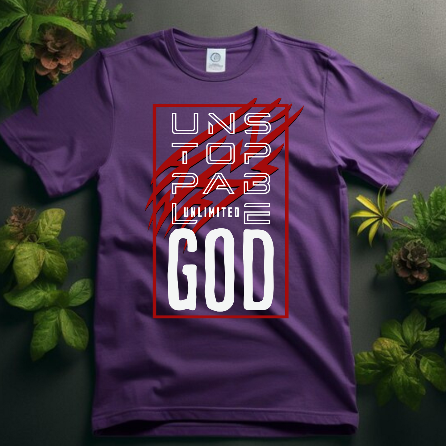 Unstoppable Christian T-Shirt - Faith Motivational Apparel