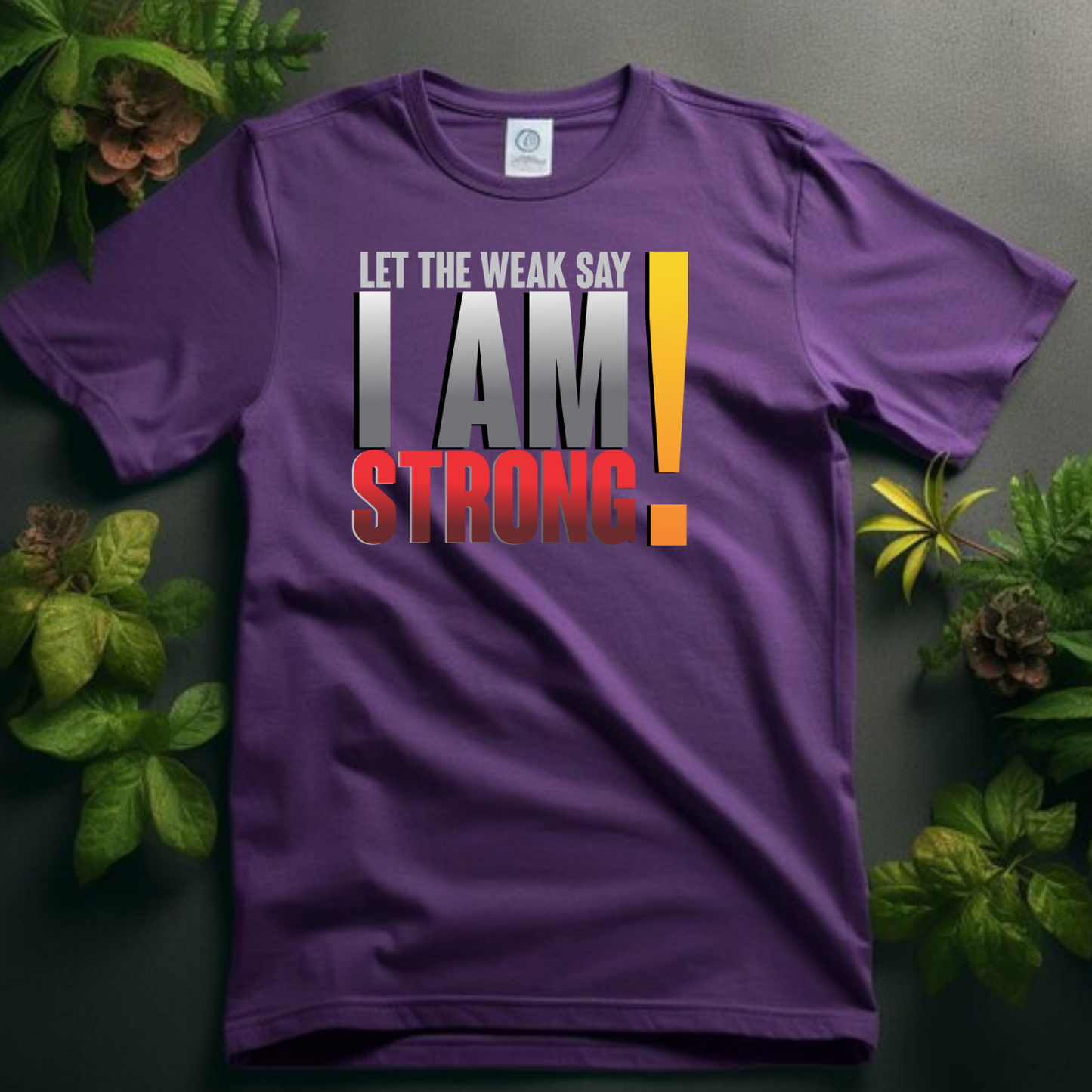 I Am Strong Christian T-Shirt - Faith Empowerment Apparel