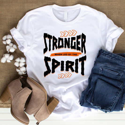 Stronger Spirit - Ultimate Resilience Christian T-Shirt for Unbreakable Faith