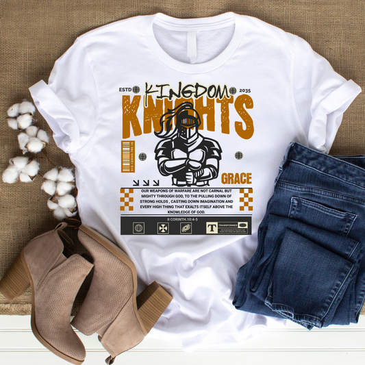 kingdom knights Christian T-Shirts Inspirational Apparel