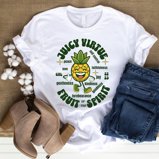 Juicy Virtue, Christian T-Shirts, Inspirational Apparel