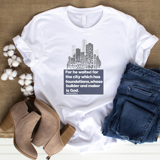 City of God - Ultimate Heavenly Citizenship Christian T-Shirt for Kingdom Citizens