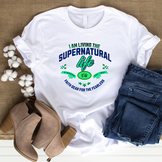Supernatural Life - Miraculous Christian T-Shirt for Divine Living
