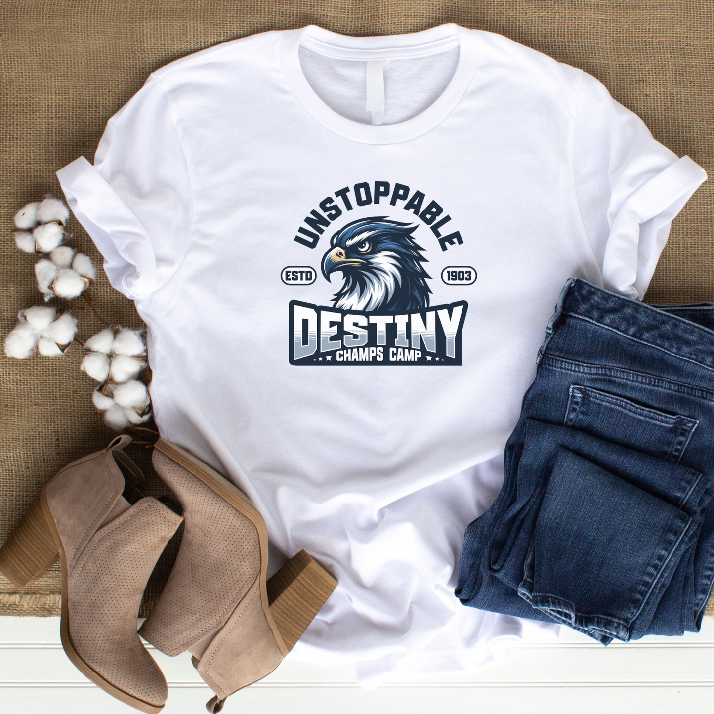Unstoppable - Momentum Christian T-Shirt for Relentless Faith