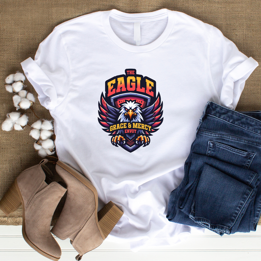Grace & Mercy Envoy Christian T-Shirt - Faith Ambassador Apparel