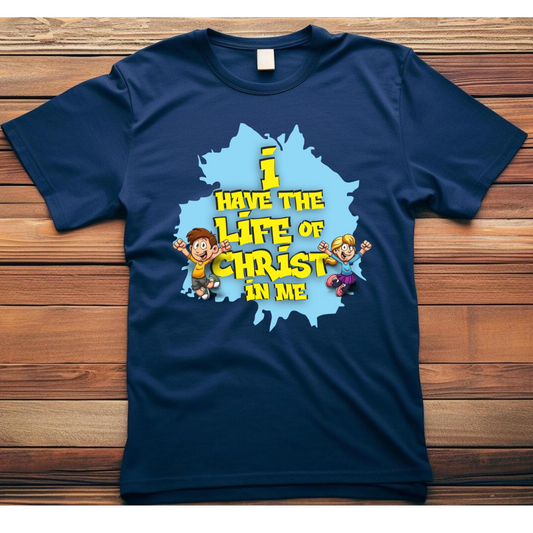Life in Me Christian T-Shirt - Christ Lives Within Apparel