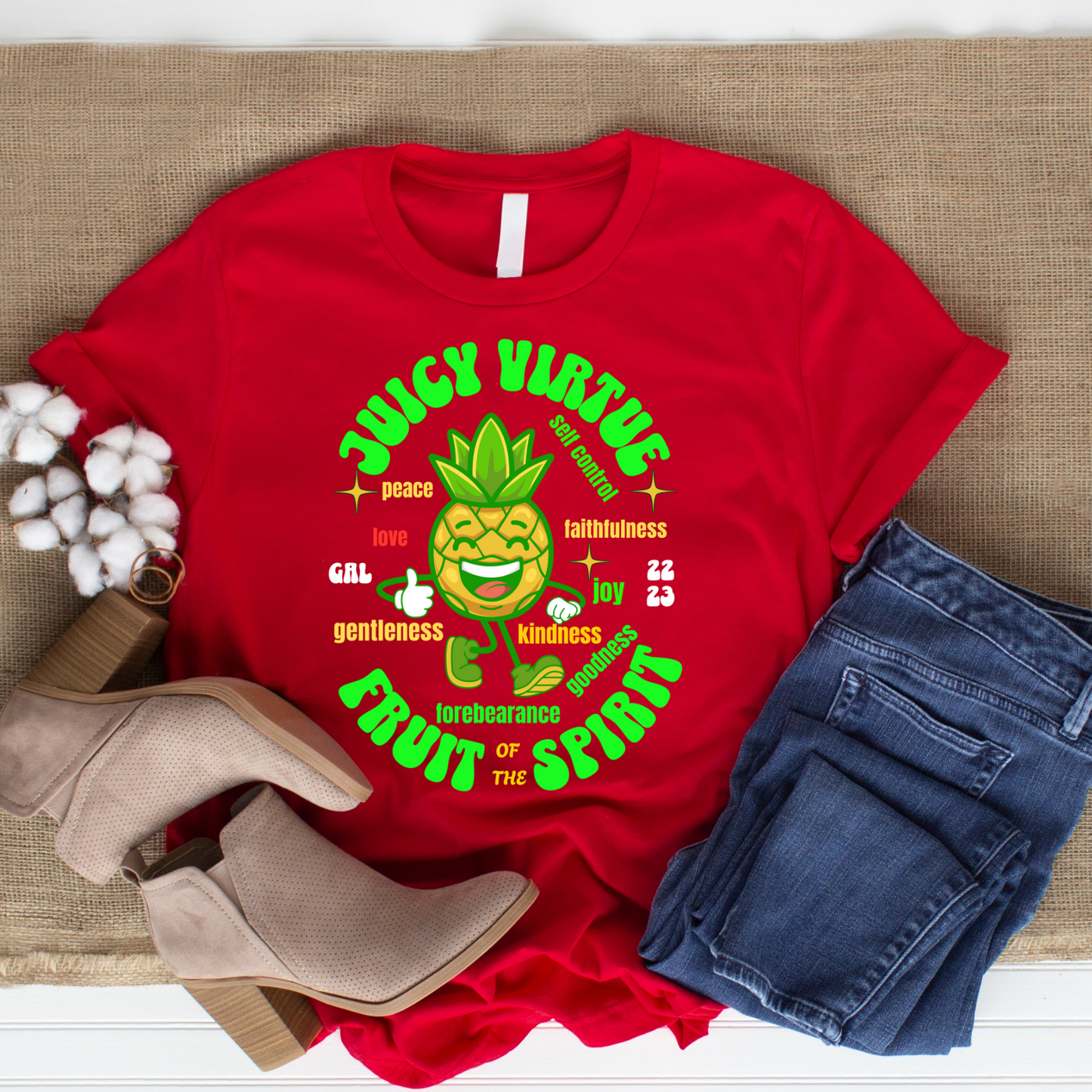 Juicy Virtue, Christian T-Shirts, Inspirational Apparel