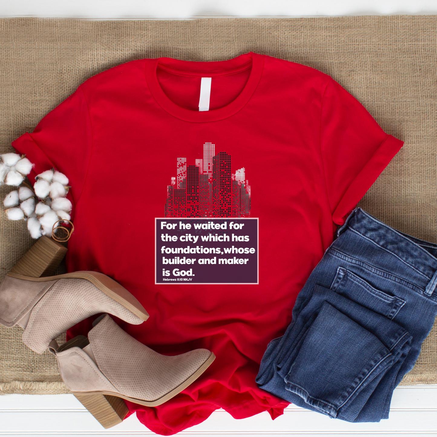 City of God - Ultimate Heavenly Citizenship Christian T-Shirt for Kingdom Citizens