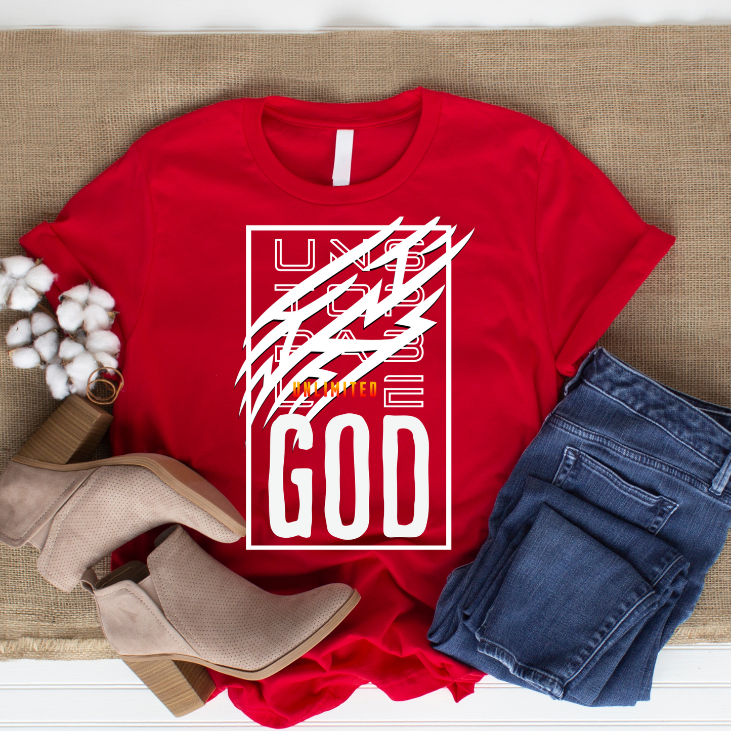 Unstoppable Christian T-Shirt - Faith Motivational Apparel