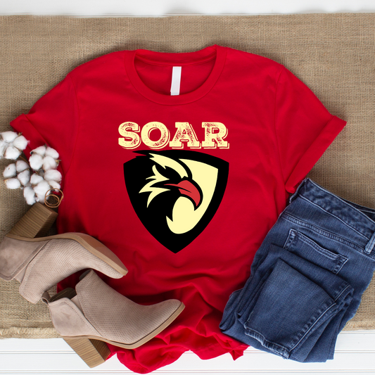 Soar on Wings Like Eagles Christian T-Shirt - Isaiah 40:31 Apparel