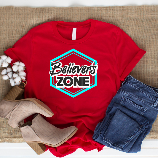 Believers Zone Christian T-Shirt - Faith Community Apparel