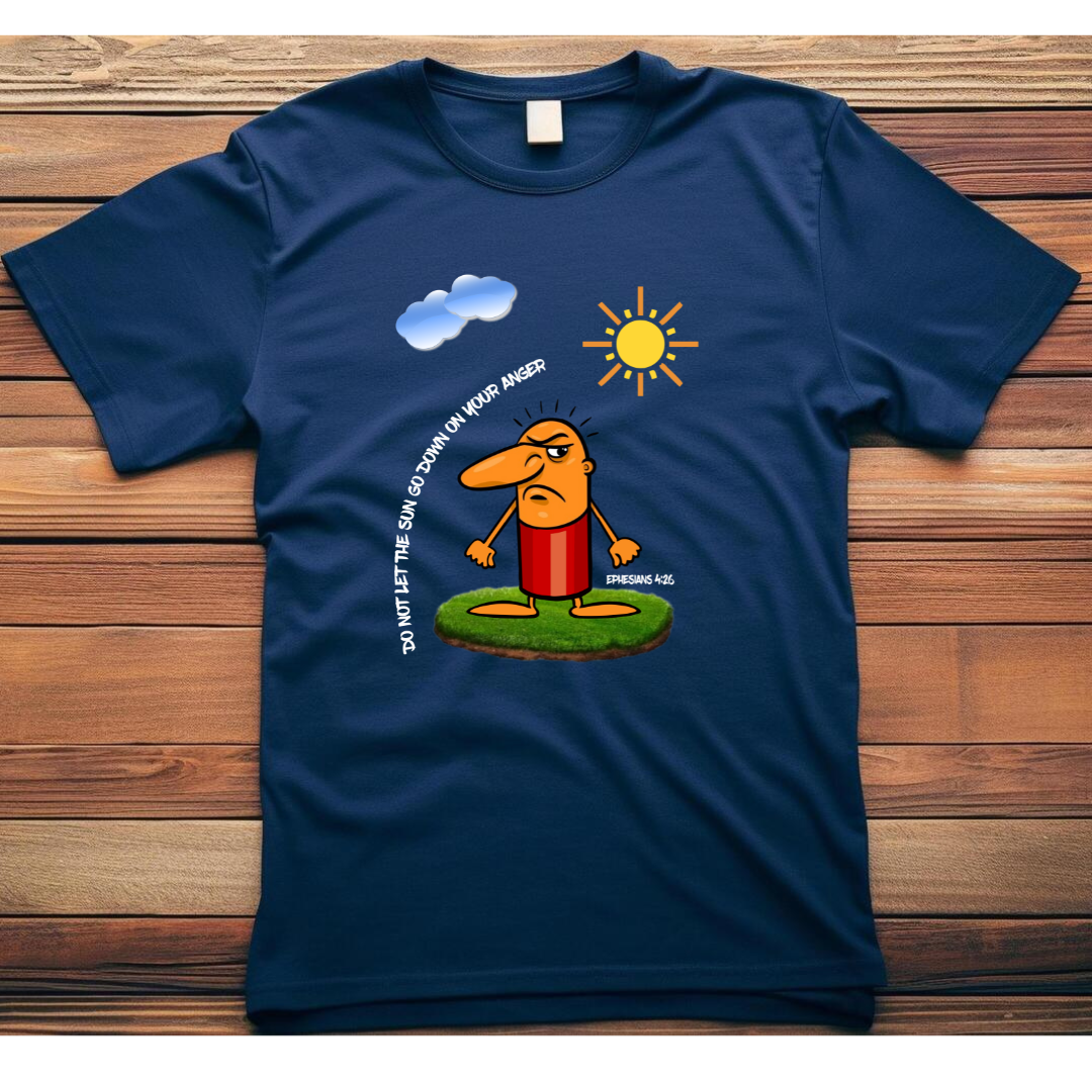 Sunset Christian T-Shirt - God's Glory Inspirational Apparel