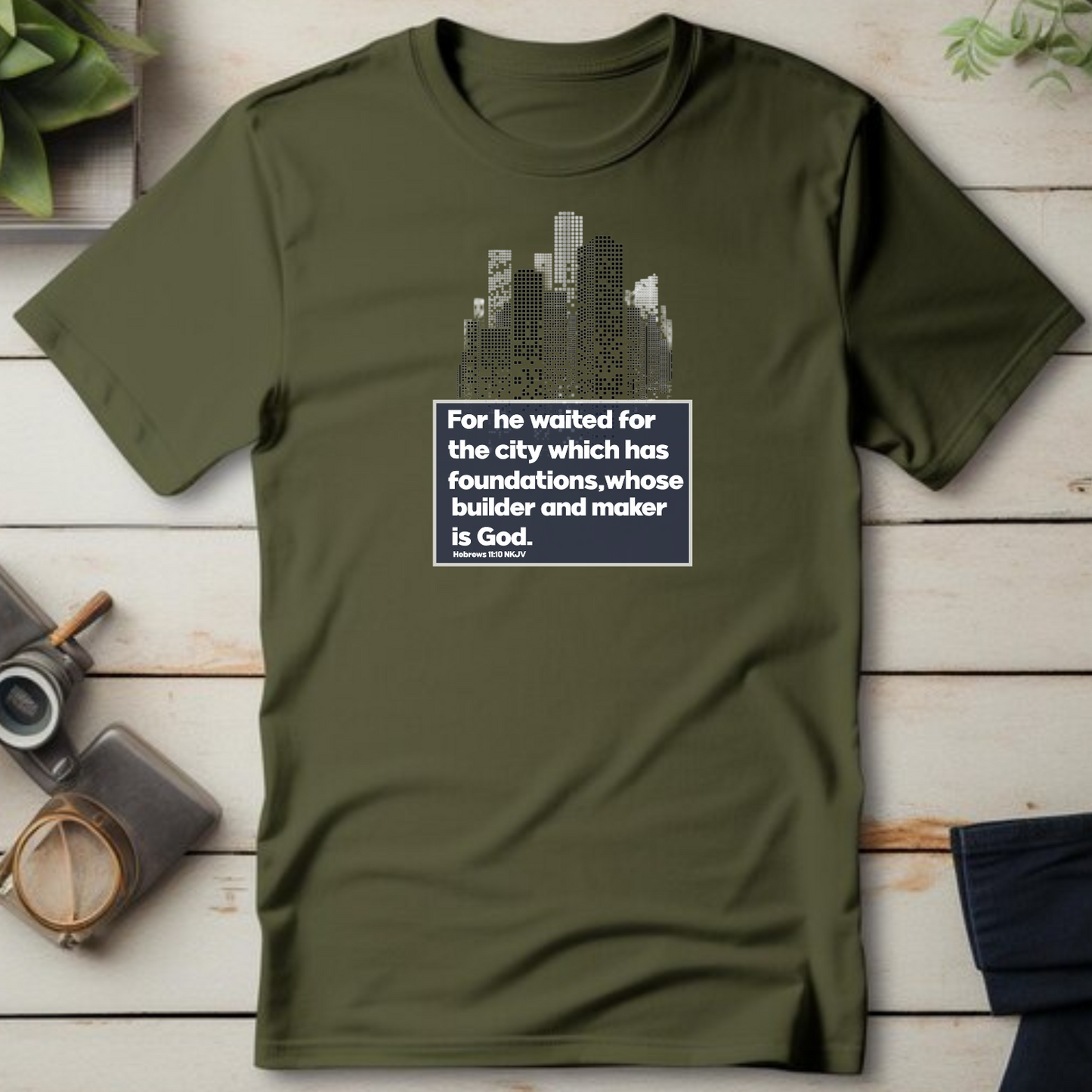 City of God - Ultimate Heavenly Citizenship Christian T-Shirt for Kingdom Citizens