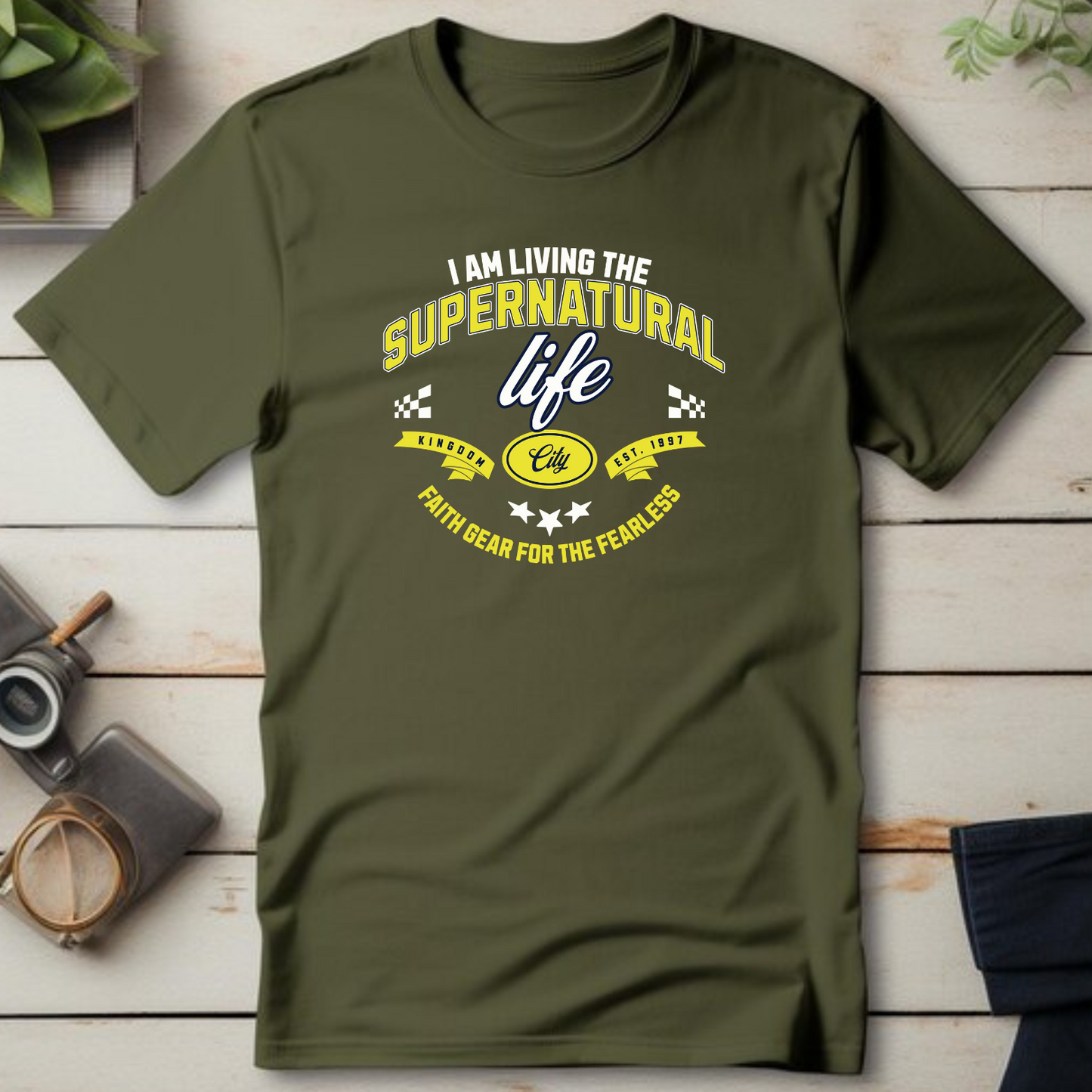 Supernatural Life - Miraculous Christian T-Shirt for Divine Living