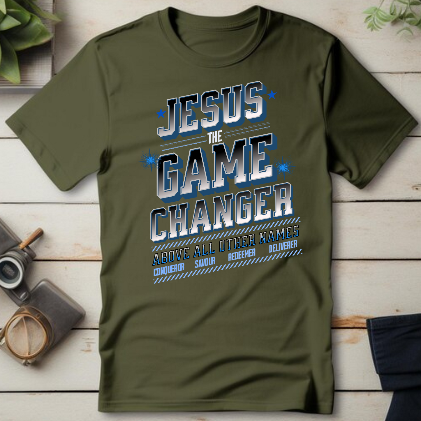 Game Changer Christian T-Shirt - Faith Impact Apparel