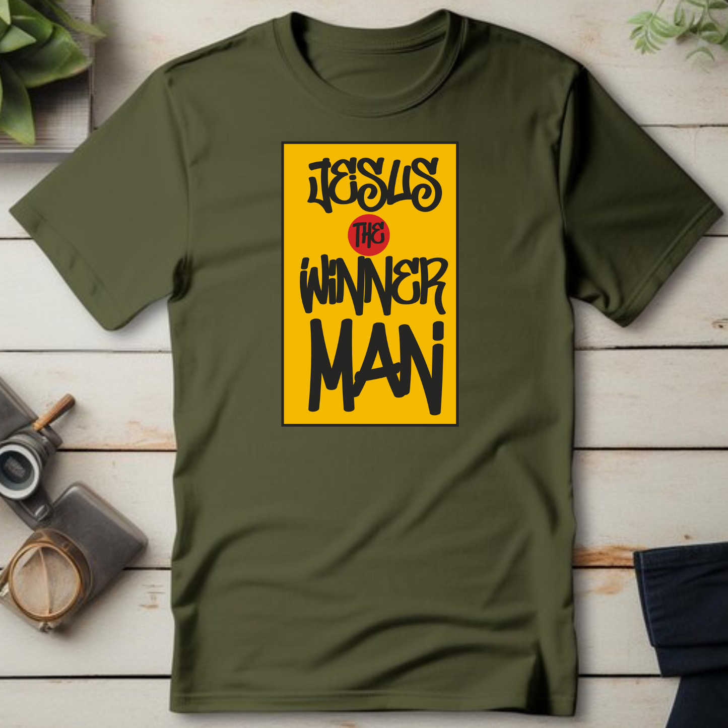 Winner Man Christian T-Shirt - Victory Faith Apparel