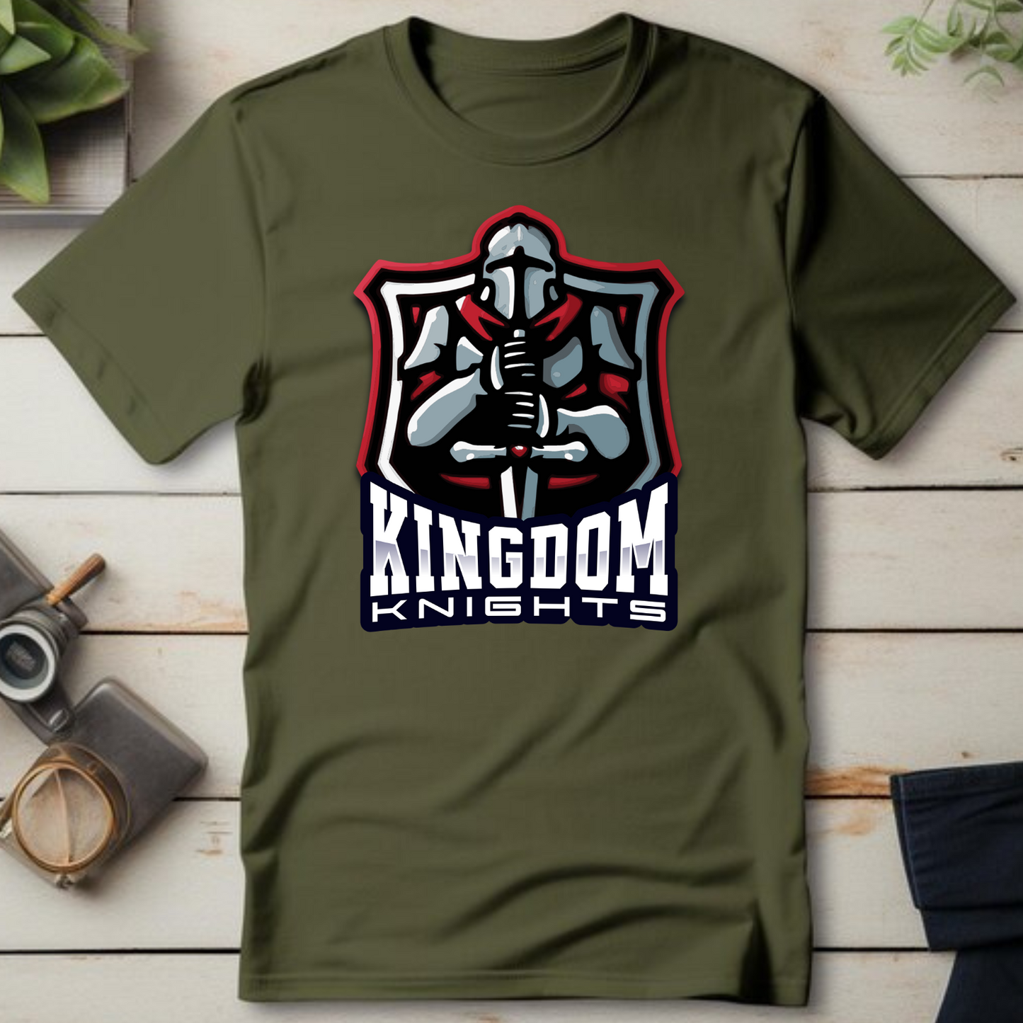 kingdom knights 2, Christian T-Shirt, Inspiration Apparel