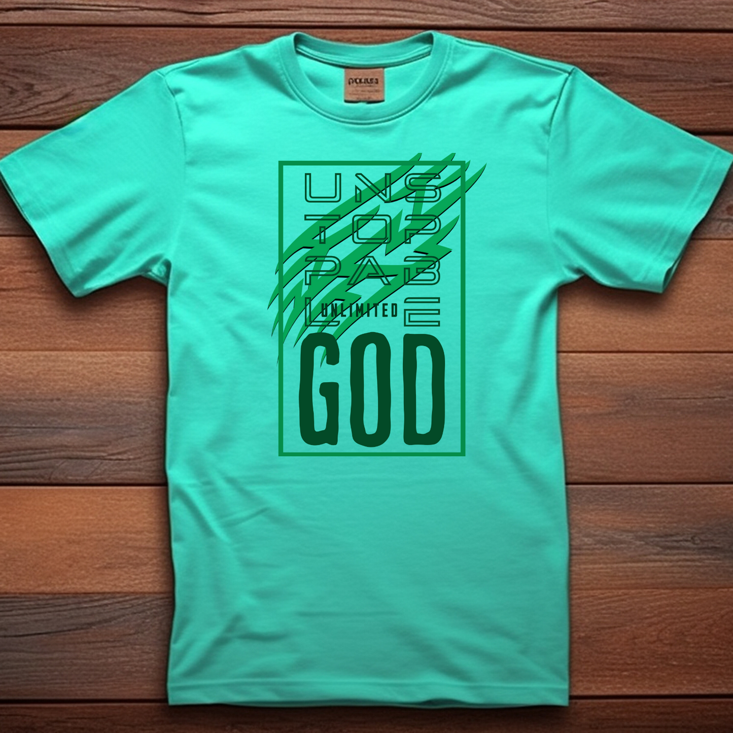Unstoppable Christian T-Shirt - Faith Motivational Apparel