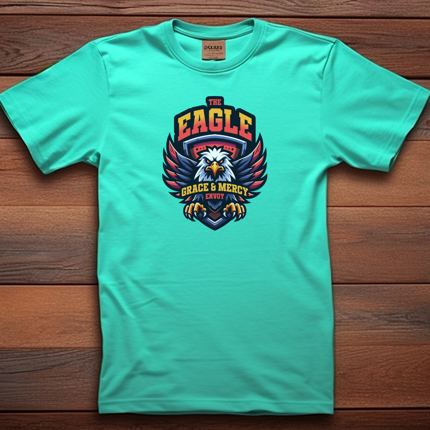 Grace & Mercy Envoy Christian T-Shirt - Faith Ambassador Apparel