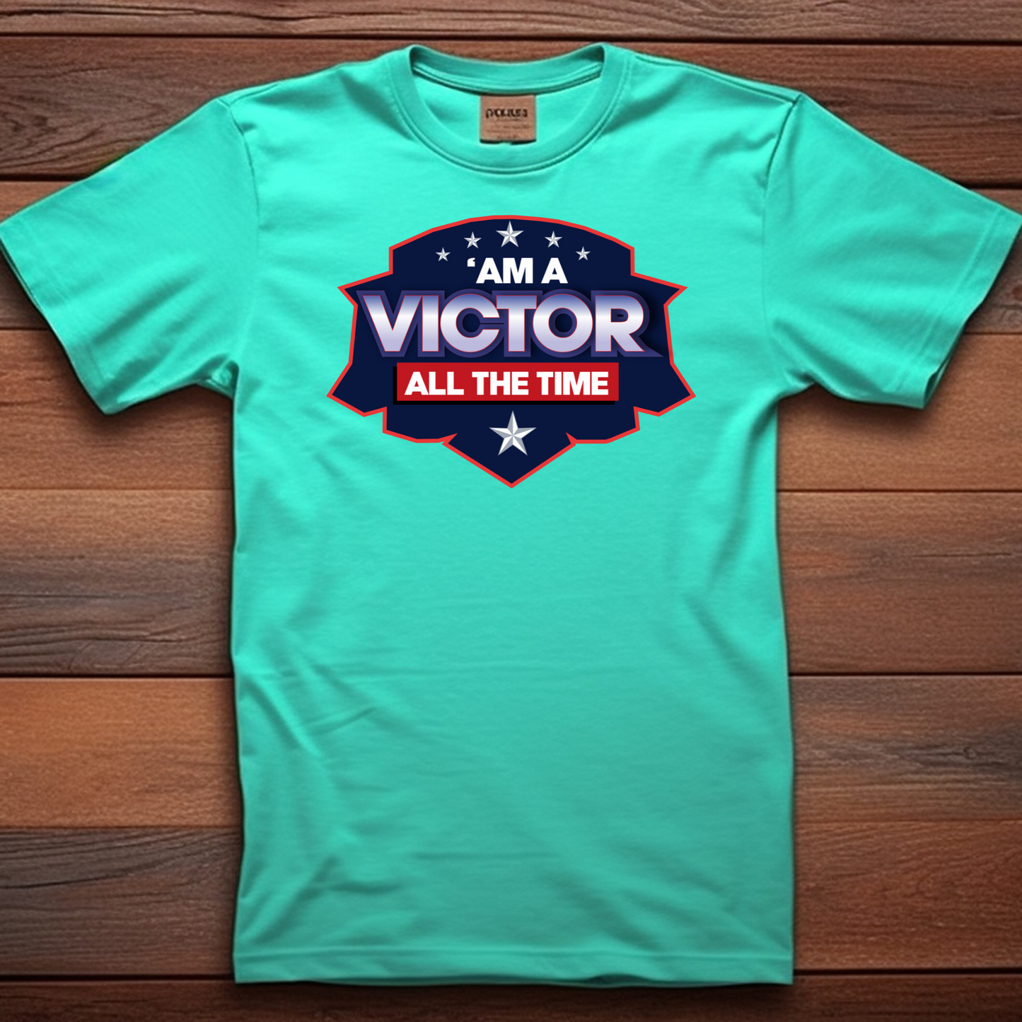 Victor All the Time - Ultimate Victory Christian T-Shirt for Unstoppable Champions