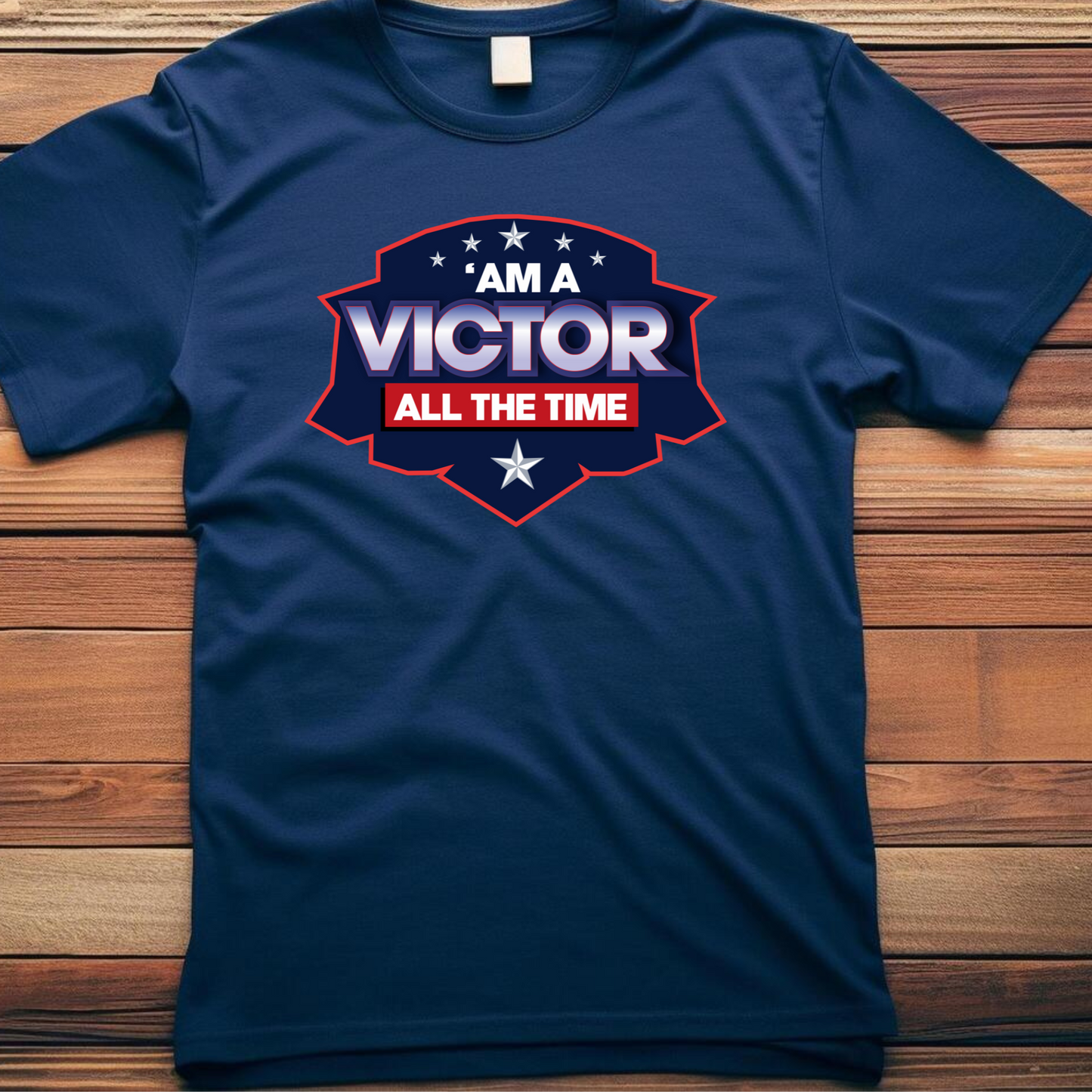 Victor All the Time - Ultimate Victory Christian T-Shirt for Unstoppable Champions