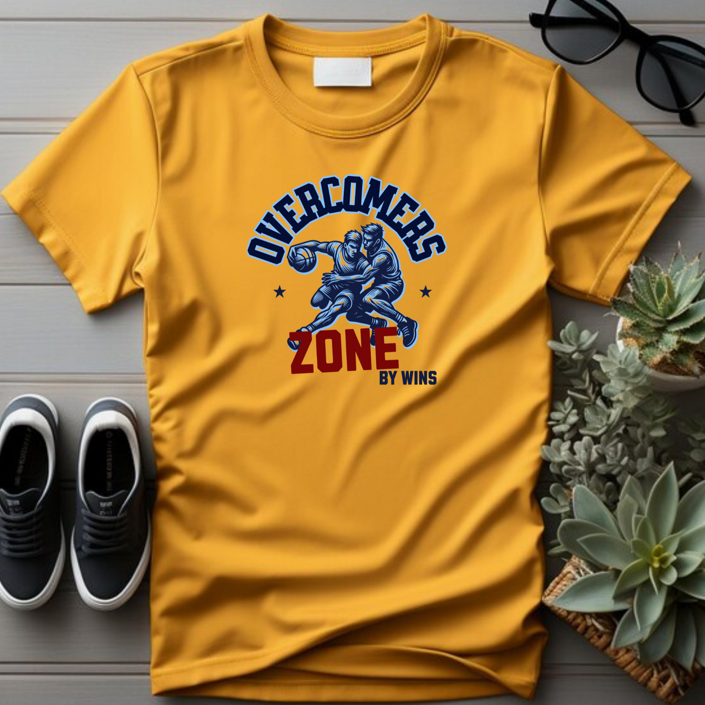 Overcomers - Ultimate Victory Christian T-Shirt for Triumphant Warriors