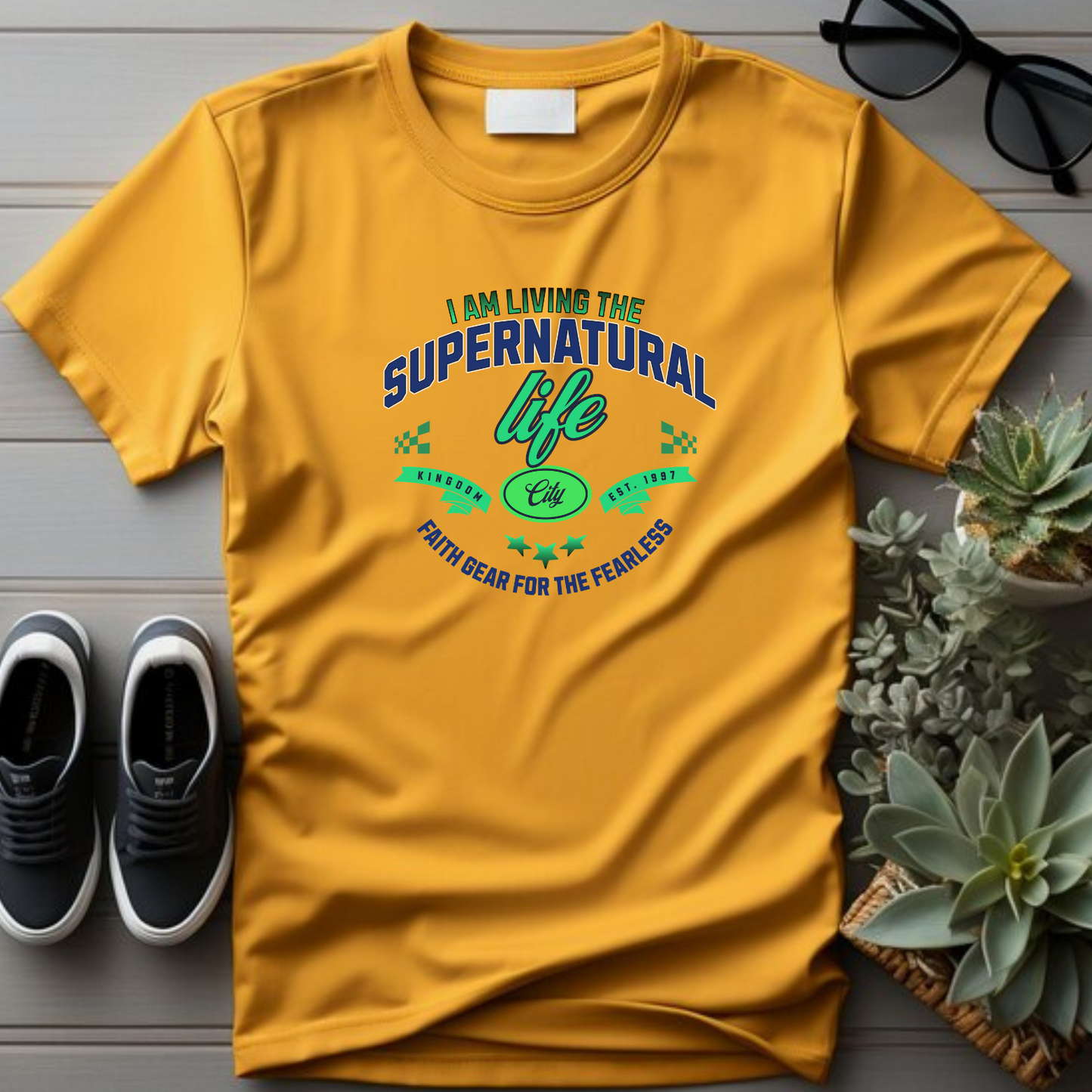 Supernatural Life - Miraculous Christian T-Shirt for Divine Living