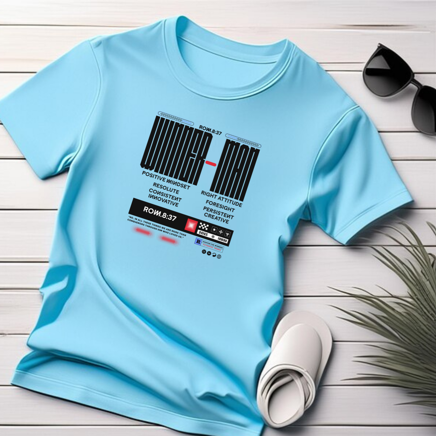 Winner Man - Victory Christian T-Shirt for Champions in Faith