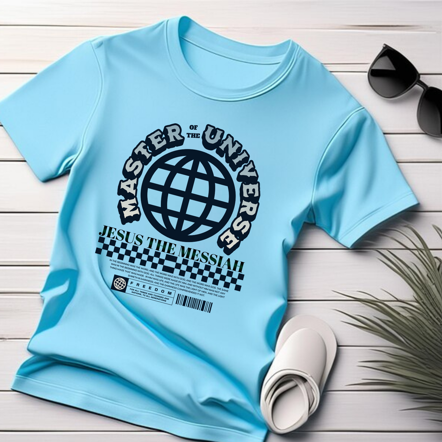 Master of the Universe - Christian T-Shirt, Inspirational Apparel
