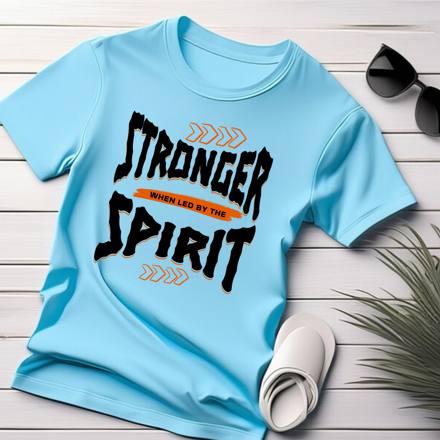 Stronger Spirit - Ultimate Resilience Christian T-Shirt for Unbreakable Faith