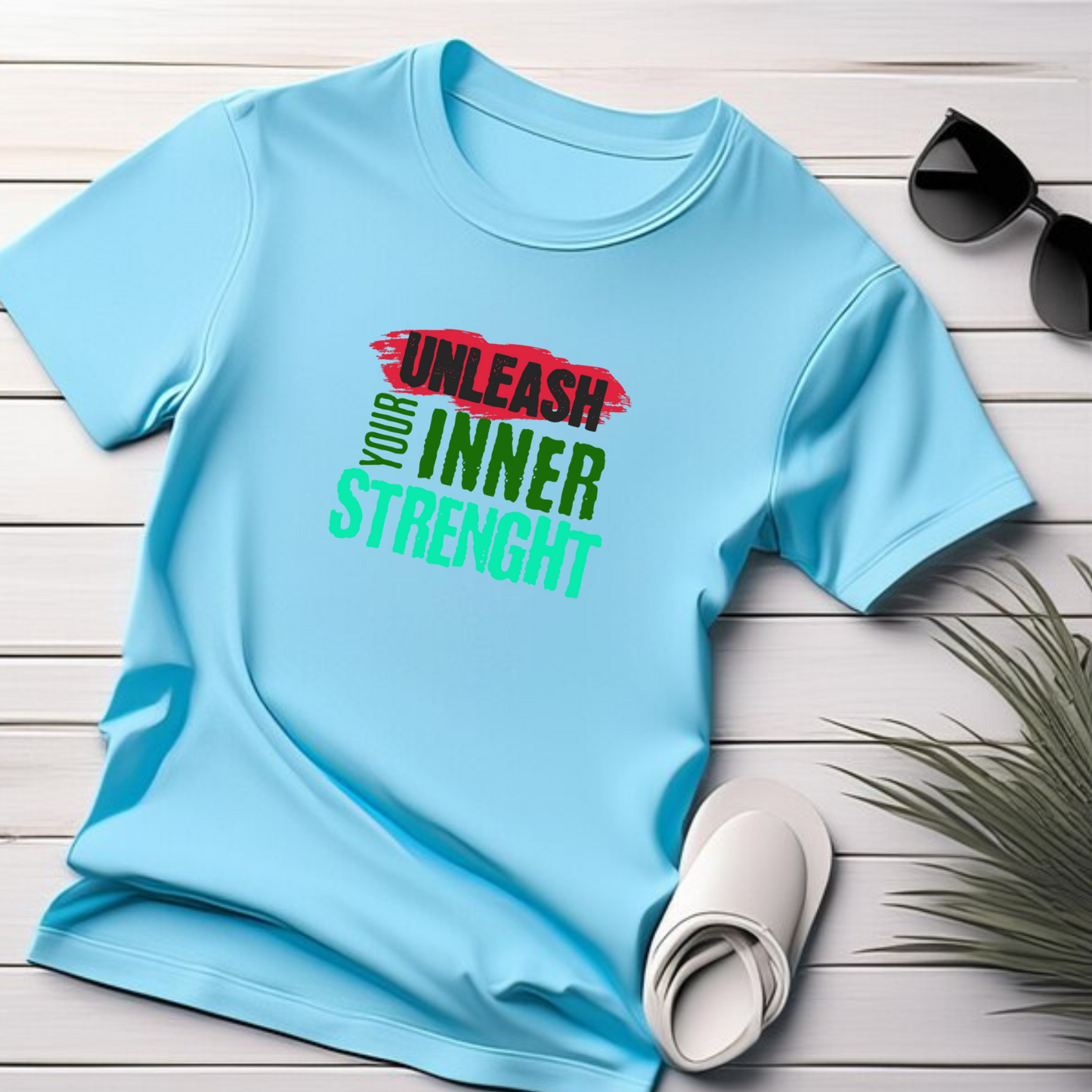 Unleash Inner Strength - Ultimate Power Christian T-Shirt for Spiritual Warriors