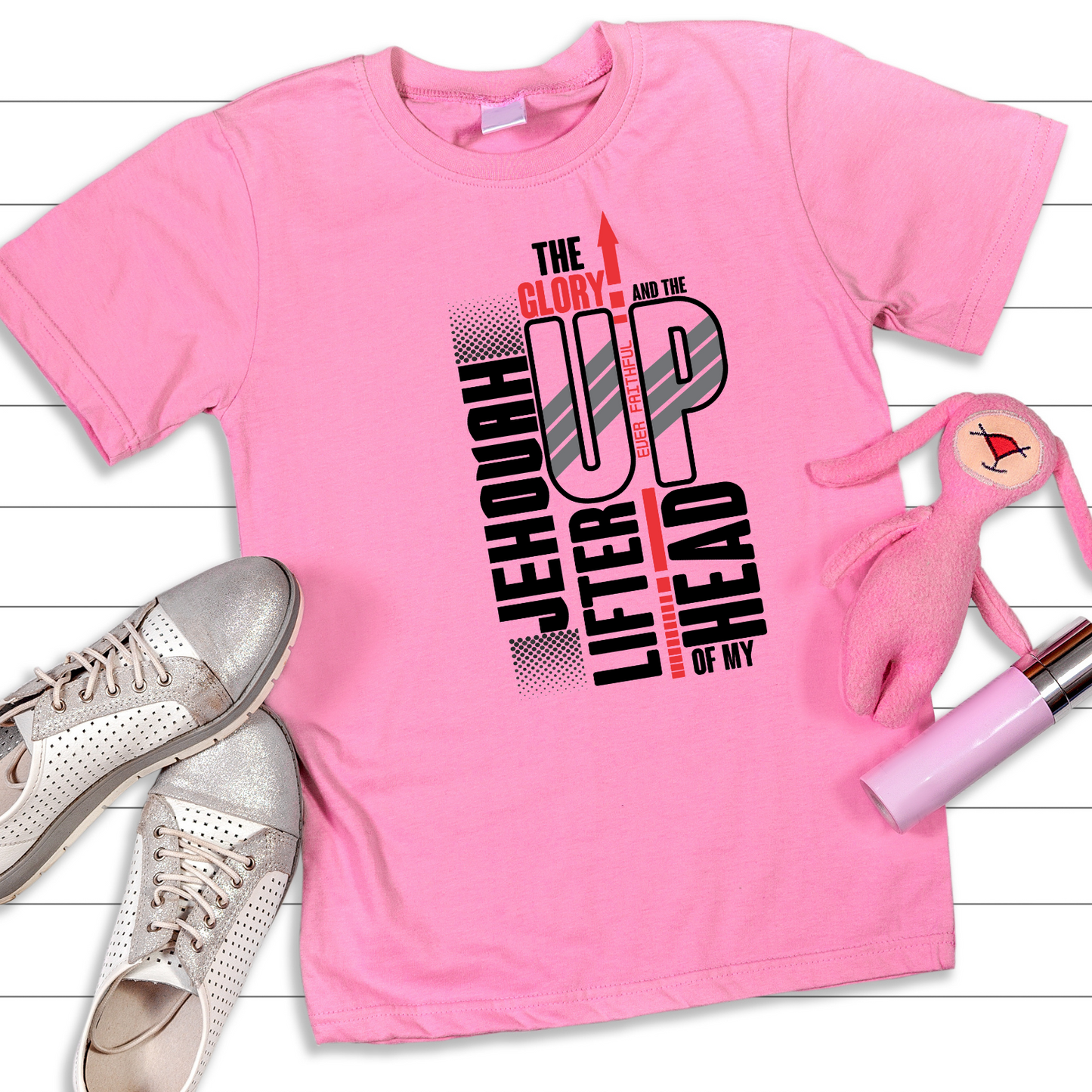 Lifter of My Head Christian T-Shirt - Psalm 3:3 Faith Apparel