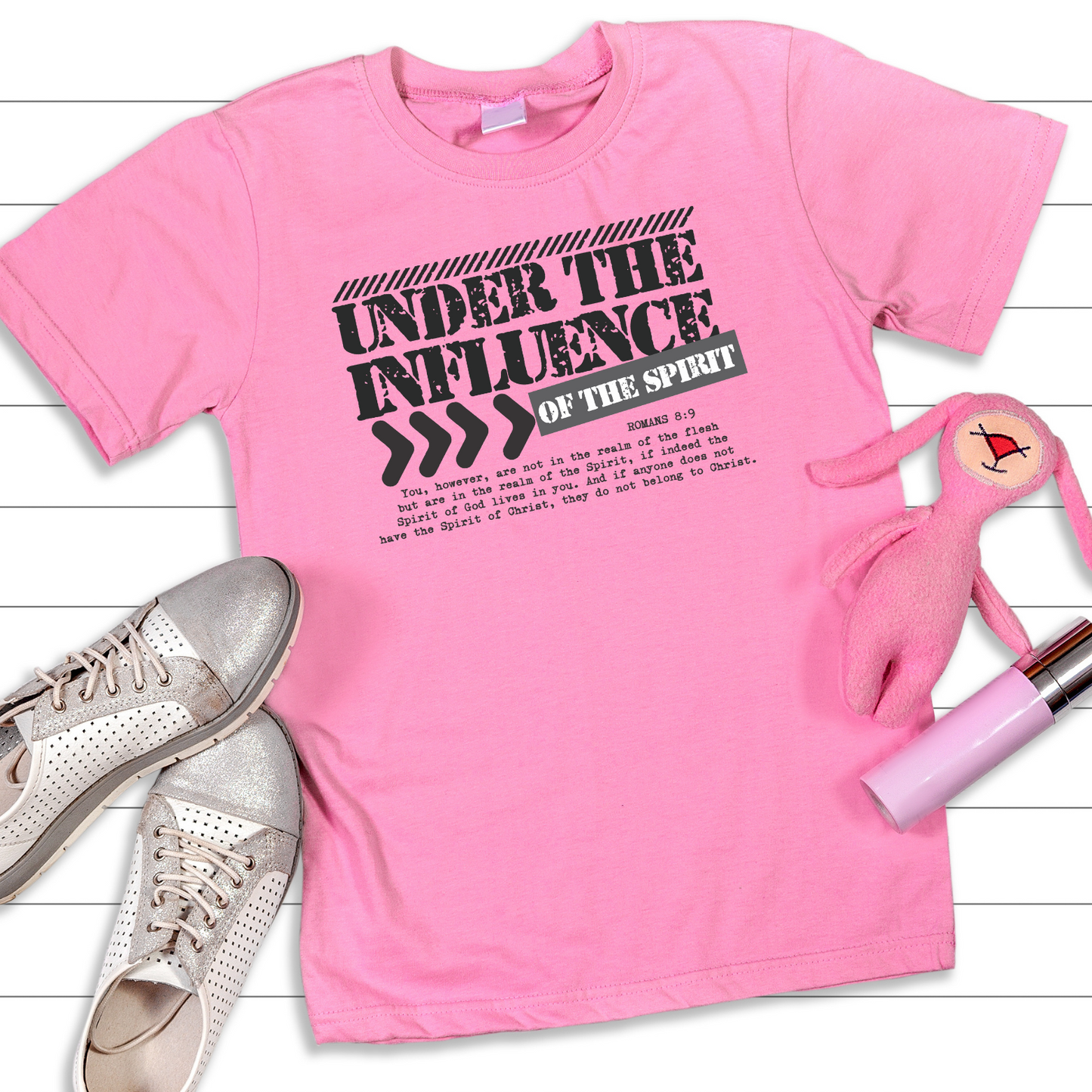 Under the Influence , Christian T Shirts , Inspirrational Apparel
