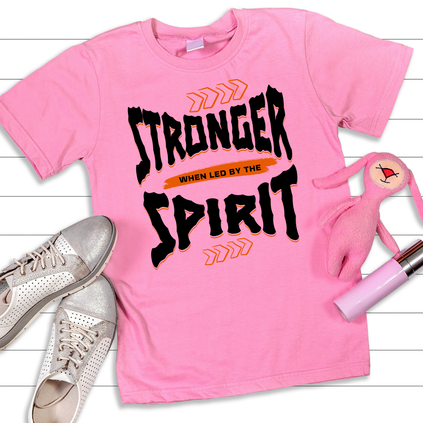 Stronger Spirit - Ultimate Resilience Christian T-Shirt for Unbreakable Faith
