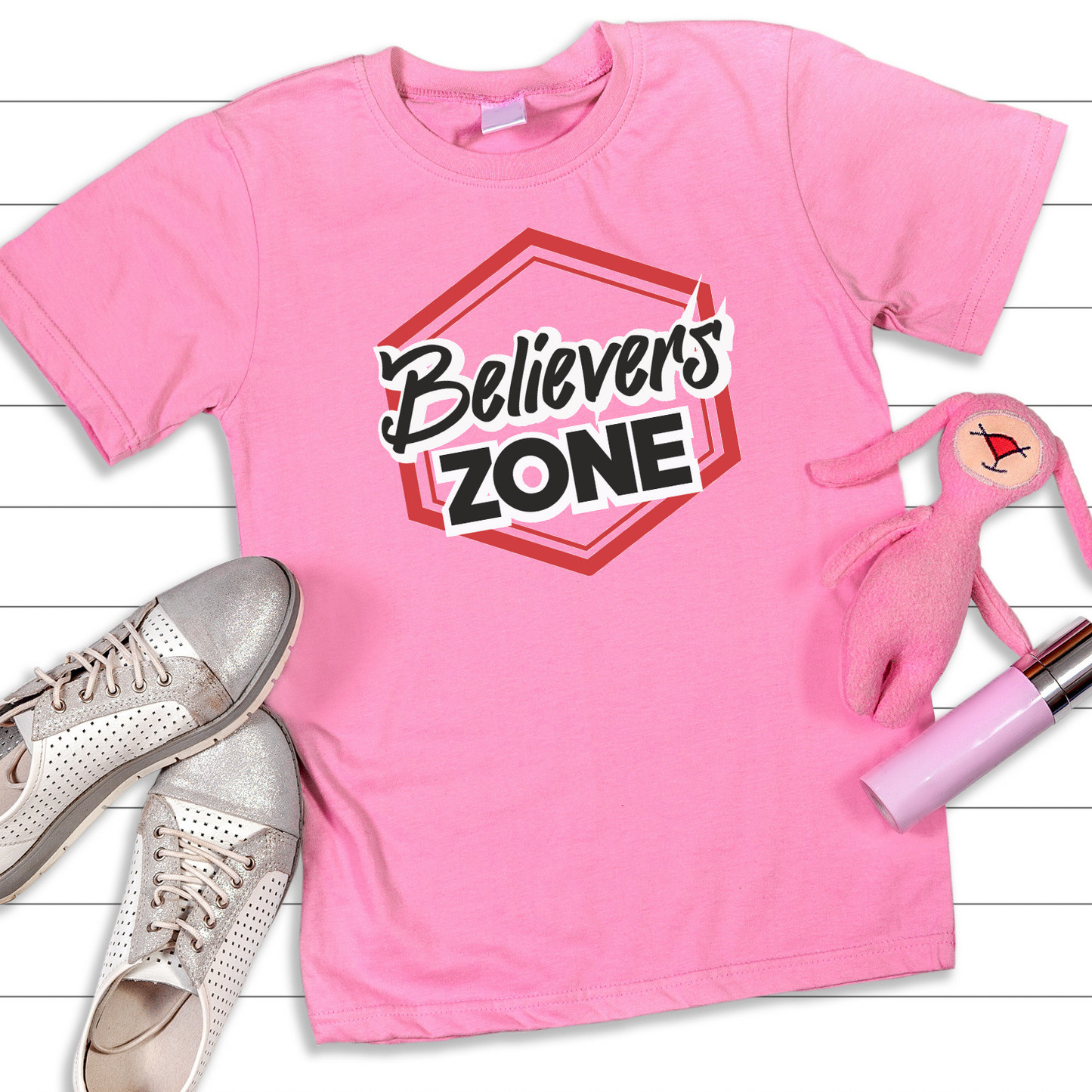 Believers Zone Christian T-Shirt - Faith Community Apparel