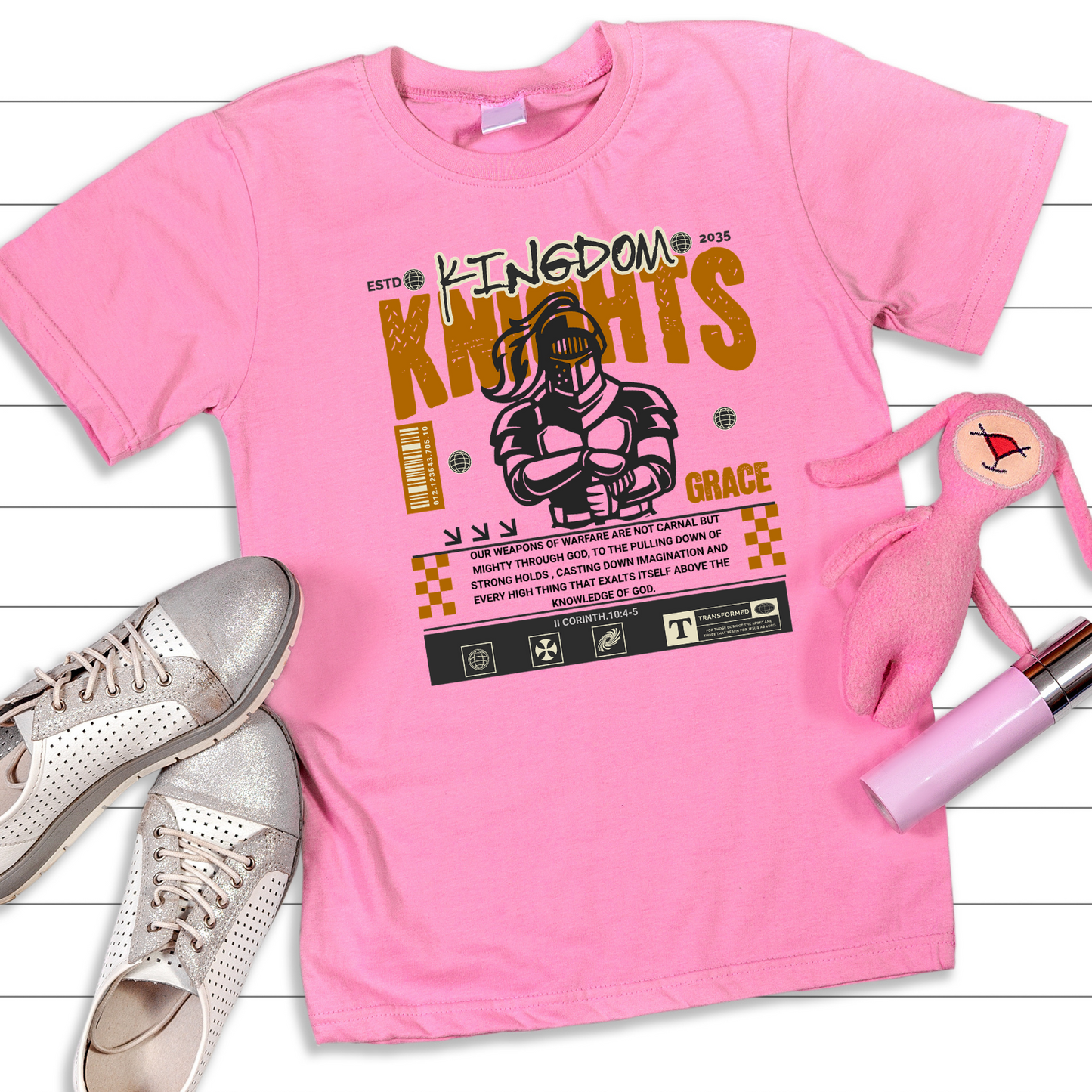 kingdom knights Christian T-Shirts Inspirational Apparel