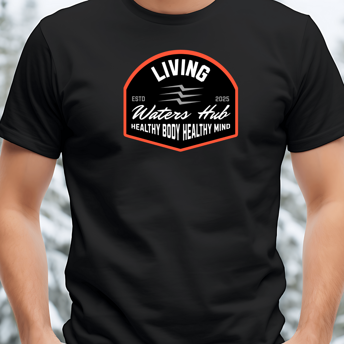 Living Waters Hub - Christian Faith T-Shirt for Spiritual Refreshment