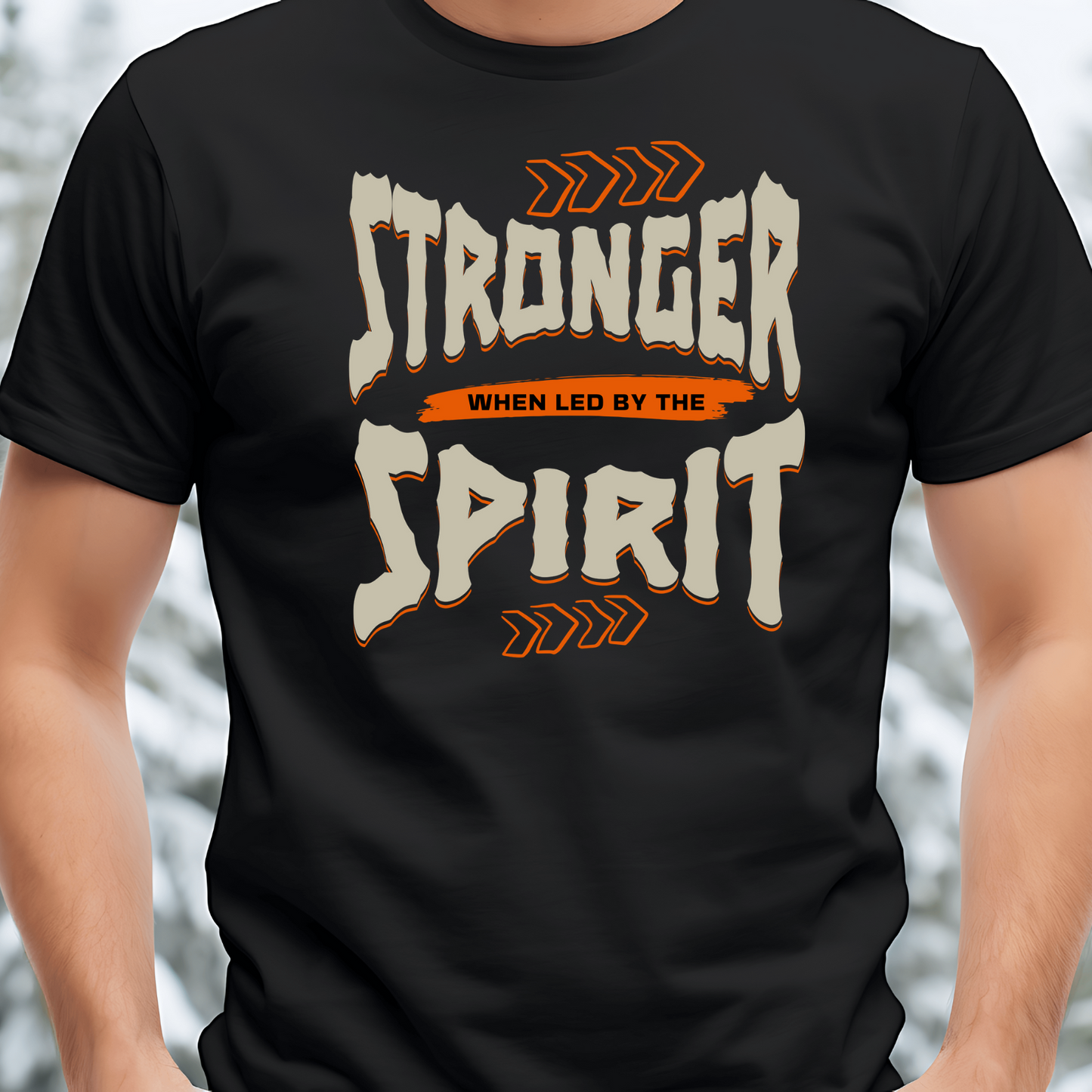Stronger Spirit - Ultimate Resilience Christian T-Shirt for Unbreakable Faith