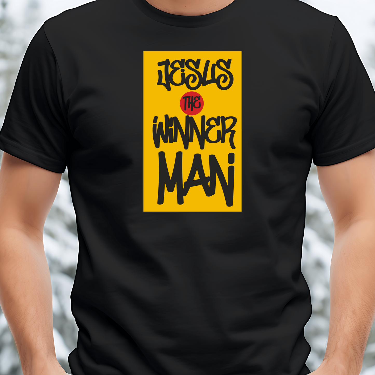 Winner Man Christian T-Shirt - Victory Faith Apparel