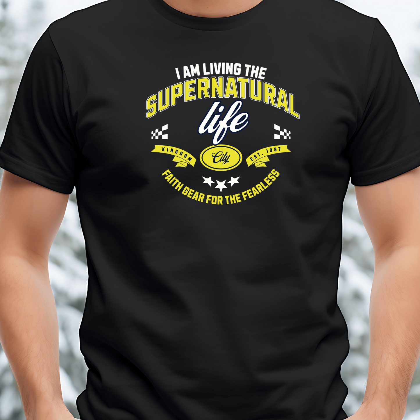 Supernatural Life - Miraculous Christian T-Shirt for Divine Living