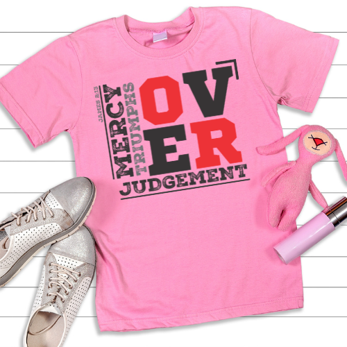 Over Judgment - Christian T-Shirt, Inspirational Apparel