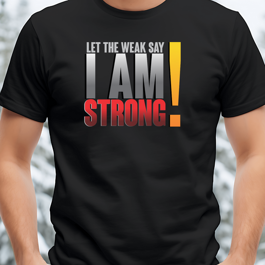 I Am Strong Christian T-Shirt - Faith Empowerment Apparel
