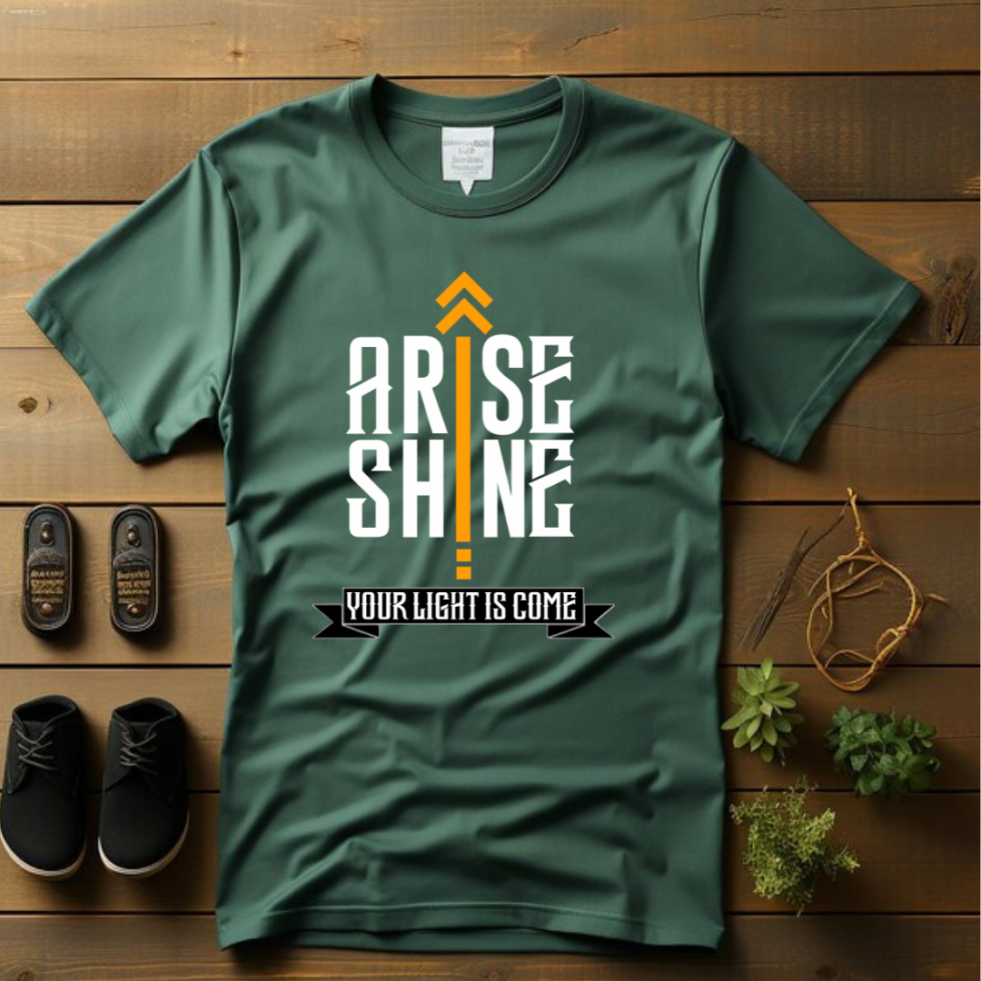 'Arise' Collection β Christian T-Shirts & Inspirational Unisex Apparel - Green | Kelhouse store