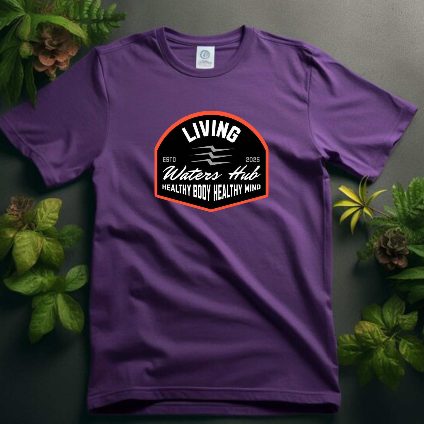 Living Waters Hub - Christian Faith T-Shirt for Spiritual Refreshment