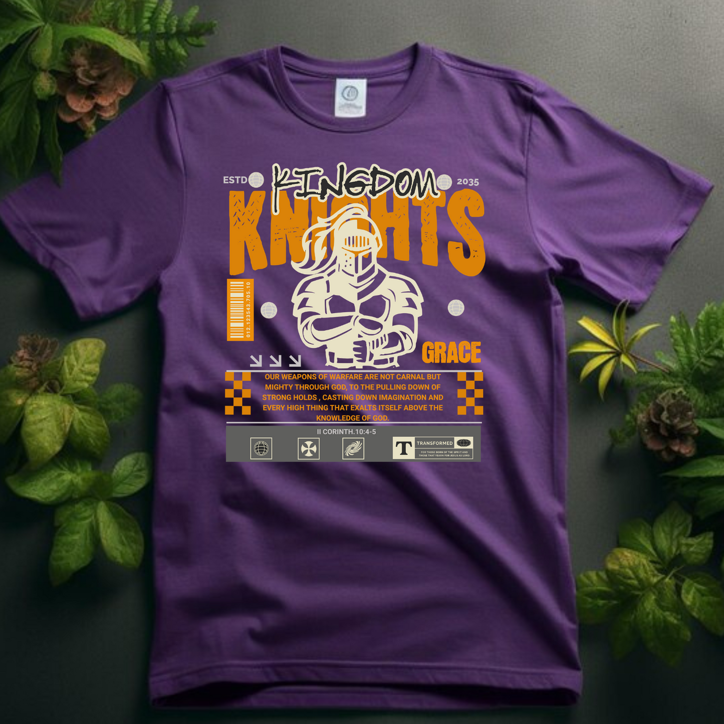 kingdom knights Christian T-Shirts Inspirational Apparel