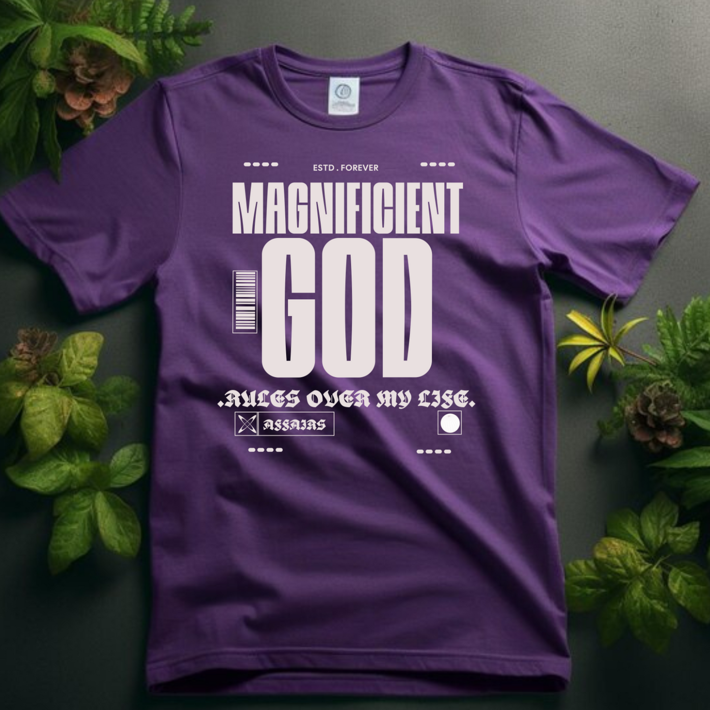 Magnificent - Christian T-Shirt, Inspirational Apparel
